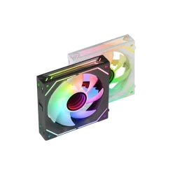 Alternative view of Mars Gaming MF-Linkfinity 120mm PWM Modular Fan - White