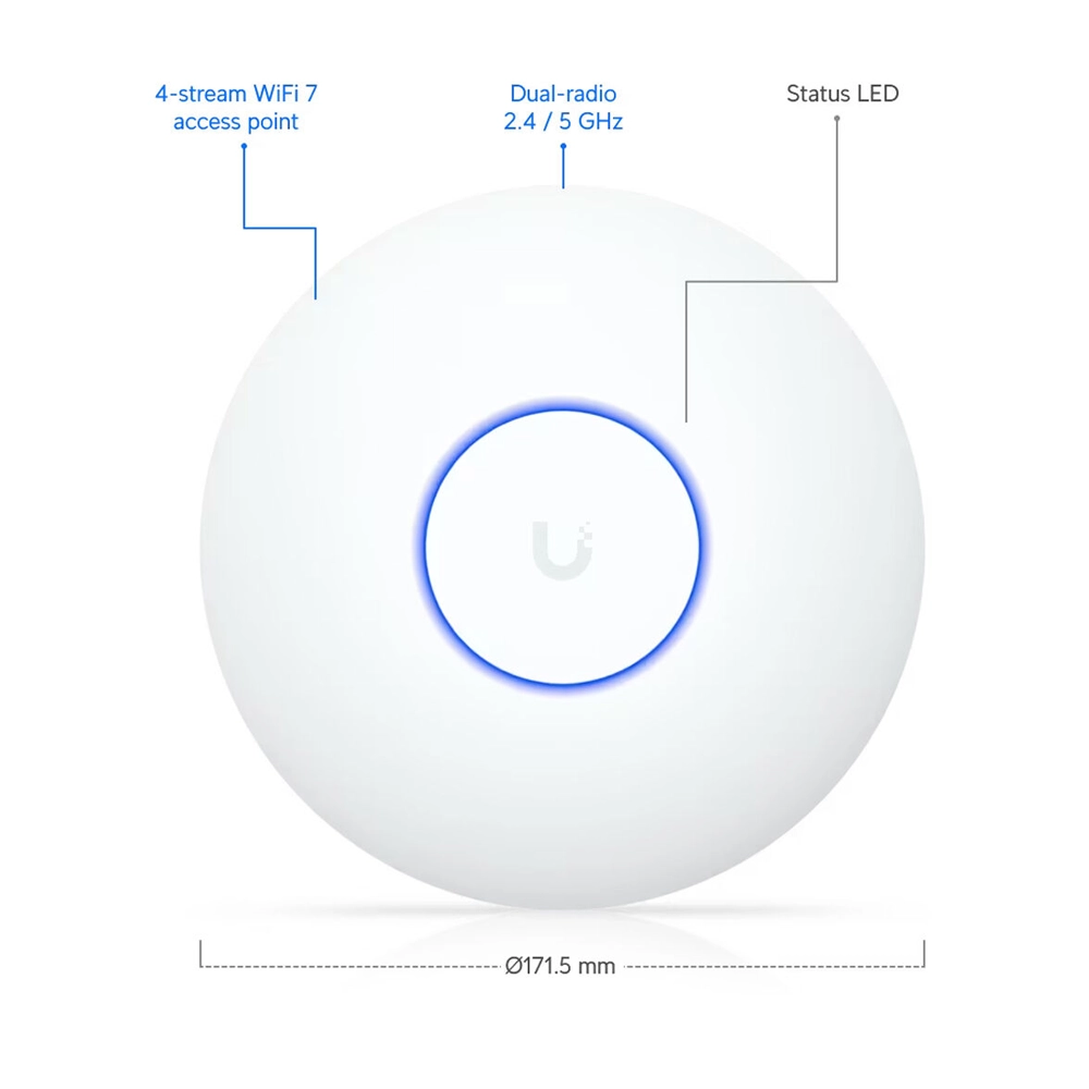 Ubiquiti Networks UniFi U7-Lite Dual-Band Wireless Access Point 3 Ubiquiti Networks UniFi U7-Lite Dual-Band Wireless Access Point - Image 3