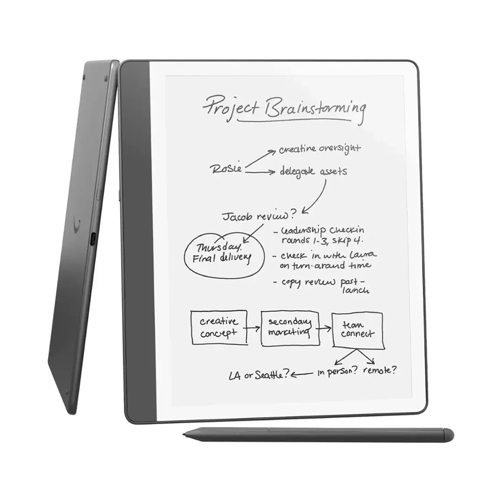 Kindle Scribe with Premium Pen – Tungsten Color – 64GB 1 Kindle Scribe with Premium Pen – Tungsten Color – 64GB
