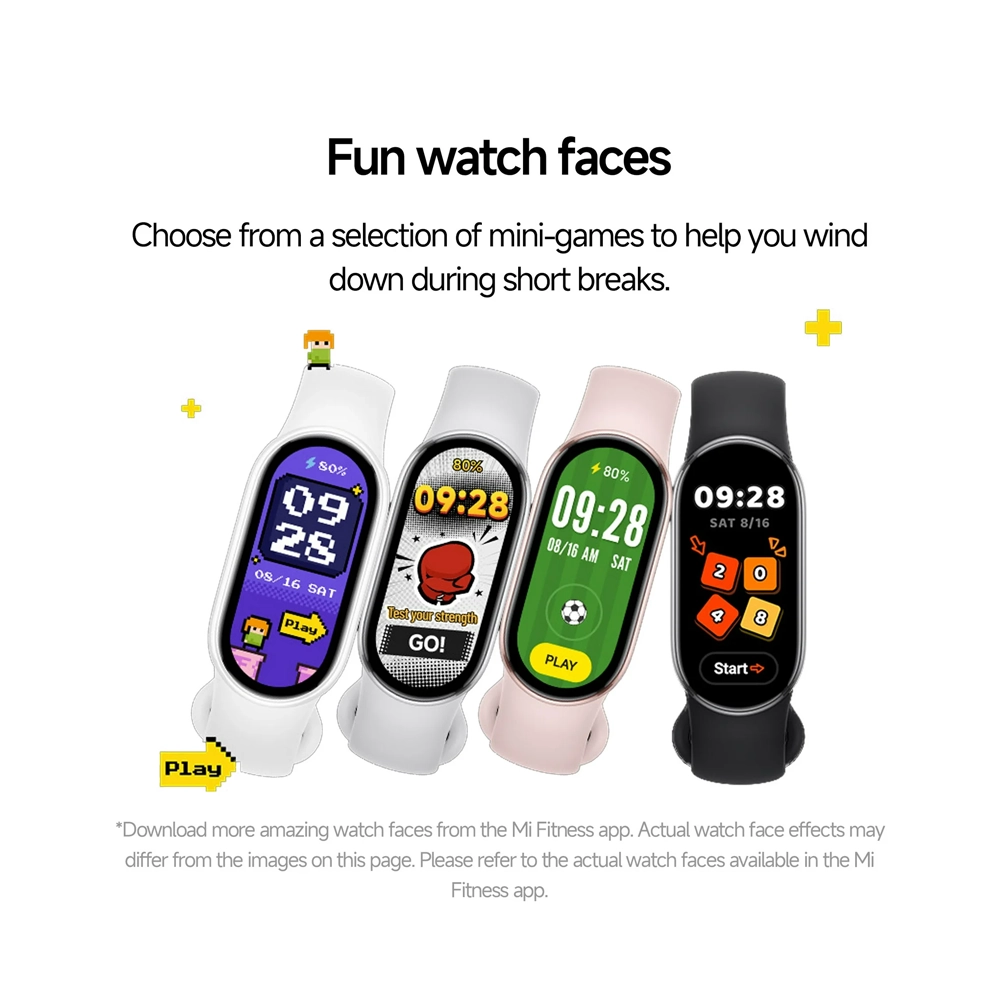 Xiaomi Smart Band 10 Glacier – Silver 5 Xiaomi Smart Band 10 Glacier – Silver - Image 5