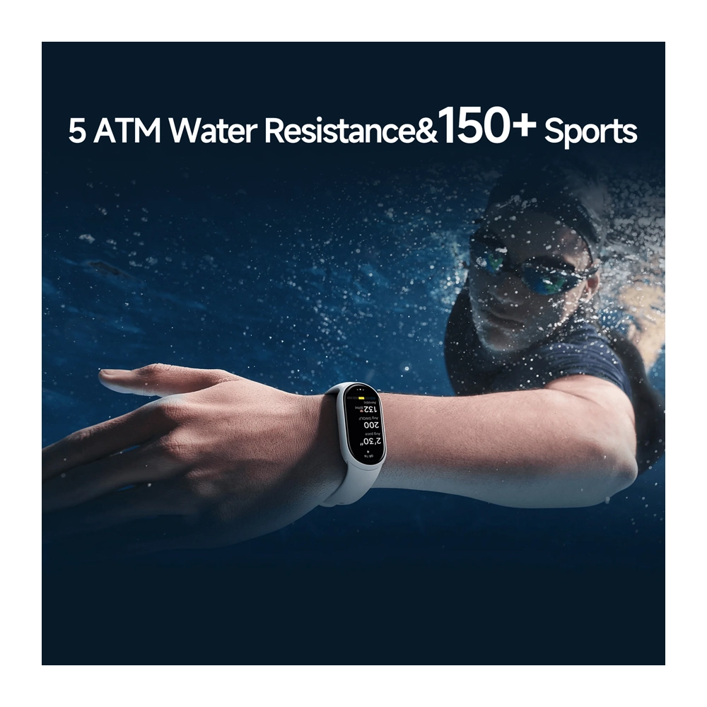Xiaomi Smart Band 10 Glacier – Silver 3 Xiaomi Smart Band 10 Glacier – Silver - Image 3