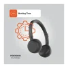 PORODO OFFICE BT WIRELESS HEADSET 20W – Black 10 PD ETK02 BK 3