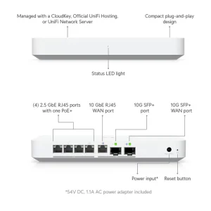 Ubiquiti Desktop 10G Independent Gateway