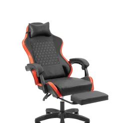 Alternative view of Mars Gaming Chair Black Line Red