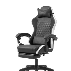 Mars  Gaming Chair Black Line White