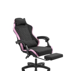 Alternative view of Mars  Gaming Chair Gray Line Pink