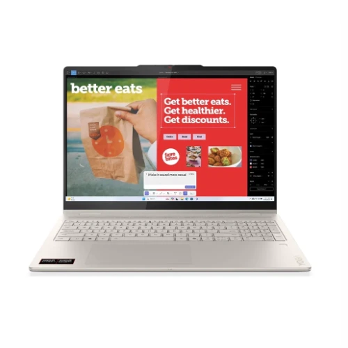 Lenovo Slim 7i Aura Edition, Ultra 7 258V, 1TB, 32GB DDR5, 14.0 Touch Oled, , Intel Arc 140V, W11P, Grey 2