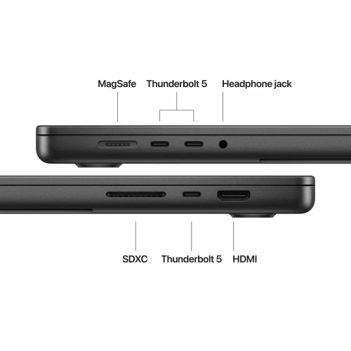 Apple MacBook Pro 16.2" - M5 Max 18-Core CPU, 32-Core GPU, 36GB RAM, 2TB SSD, Space Black 4 Apple MacBook Pro 16.2" - M5 Max 18-Core CPU, 32-Core GPU, 36GB RAM, 2TB SSD, Space Black - Image 4