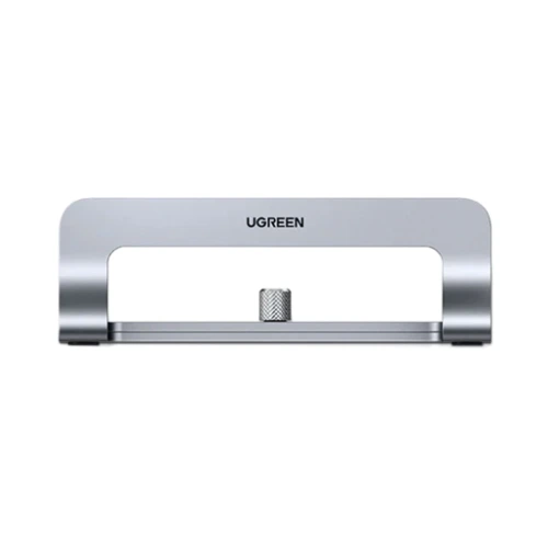 UGREEN Vertical Laptop Stand - Adjustable Aluminum, Gray 1 UGREEN Vertical Laptop Stand - Adjustable Aluminum, Gray