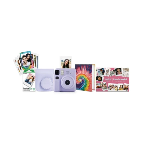 Fujifilm Instax Mini SE Purple Bundle – Camera + Film + Case + Accessories 1 Fujifilm Instax Mini SE Purple Bundle – Camera + Film + Case + Accessories
