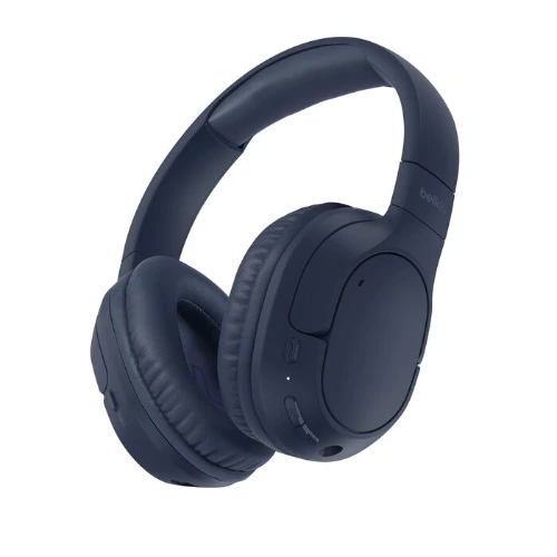 Belkin SoundForm Surround Wireless Over‑Ear Headphones Blue 1 Belkin SoundForm Surround Wireless Over‑Ear Headphones Blue