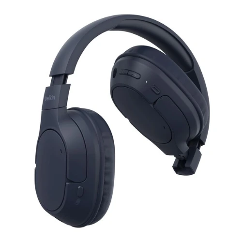 Belkin SoundForm Surround Wireless Over‑Ear Headphones Blue 2 Belkin SoundForm Surround Wireless Over‑Ear Headphones Blue - Image 2