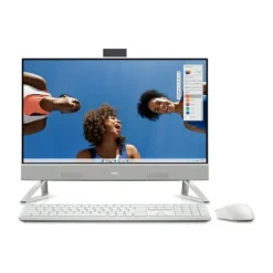 Dell All-in-One 24 (DEC24250-7482WHT-PUS) | Intel Core 7 150U, 16GB DDR4 RAM, 512GB SSD, 24″ FHD Touchscreen, Intel Graphics, Windows 11 Home