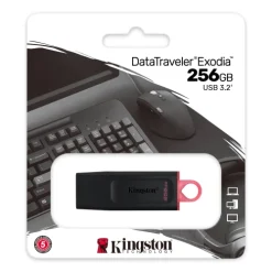 Kingston DataTraveler 256GB USB Flash Drive – High-Speed Storage