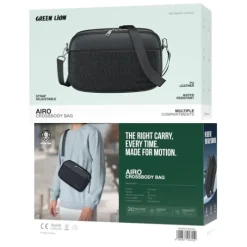 Green Lion Airo Crossbody Bag – Lightweight Stylish Daily Carry Bag