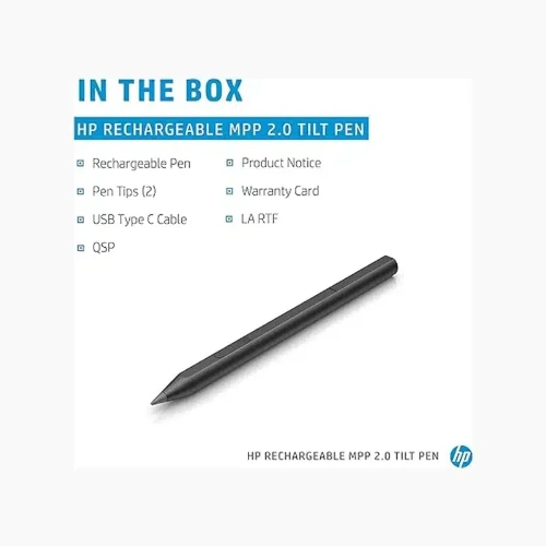 HP Rechargeable Tilt Pen 2.0 MPP Black for Pavilion, Spectre & Envy x360 2 HP Rechargeable Tilt Pen 2.0 MPP Black for Pavilion, Spectre & Envy x360 - Image 2