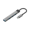 Promate LITEHUB‑4 USB‑C Hub 4× USB‑A 3.0 – Fast Data Adapter Blue 6 litehub 4 blue 1