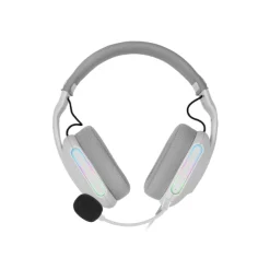 Alternative view of Mars ARGB Stereo Gaming Headset White | 3.5mm Audio + USB RGB Lighting, Over‑Ear Comfort, Stereo Sound
