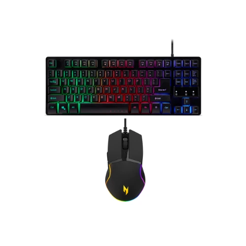 Acer Nitro NAK100 RGB Gaming Keyboard and Mouse Combo Set 1 Acer Nitro NAK100 RGB Gaming Keyboard and Mouse Combo Set