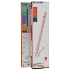 Alternative view of Porodo Magnetic Stylus iPad Pen Pink | 2018–2025 Compatible, Rechargeable, Palm Rejection, Precision Tip