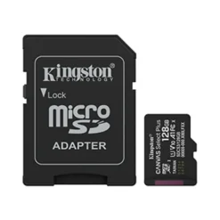 Kingston 128GB MicroSD Card 100MB/s – Canvas Select Plus
