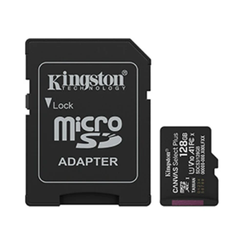 Kingston 128GB MicroSD Card 100MB/s – Canvas Select Plus 1 Kingston 128GB MicroSD Card 100MB/s – Canvas Select Plus