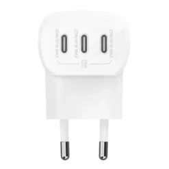 Alternative view of Belkin BoostCharge 67W 3‑Port USB‑C Wall Charger with PPS
