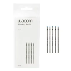 Wacom Finetip 0.4 Refills (5-Pack) ACK22208 Stylus