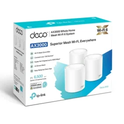Alternative view of TP‑Link Deco WM9000 AX3000 Mesh WiFi 6 System Indoor Outdoor 3 Pack