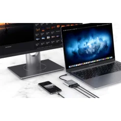 Alternative view of Mokin USB‑C Multifunction Adapter | USB‑C to USB‑C, HDMI, USB 3.0 Hub, Fast Data & Display Expansion