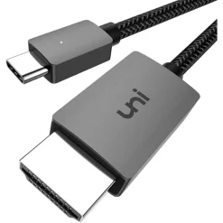 uni USB‑C to HDMI Cable 6ft | 4K Display Cable, Plug & Play, High-Speed Video Output