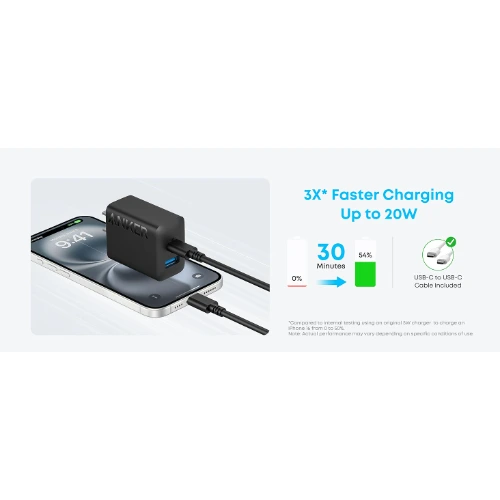 Anker iPhone Charger 2-Pack 20W Fast USB C Block for iPhone 16/15 1 Anker iPhone Charger 2-Pack 20W Fast USB C Block for iPhone 16/15