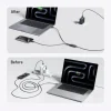 Anker 2-in-1 USB-C Cable 4ft 140W Braided 6 x0043inc5l 3