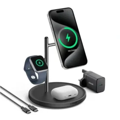 Anker MagGo 3-in-1 Wireless Charging Station 15W MagSafe