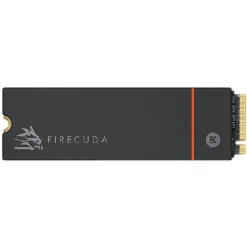 Alternative view of Seagate FireCuda 530 500GB NVMe SSD with Heatsink | PCIe Gen4 x4 M.2 2280, Ultra-Fast Gaming Storage