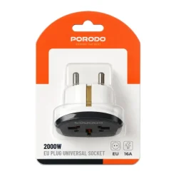 Porodo 2000W EU Plug Universal Socket