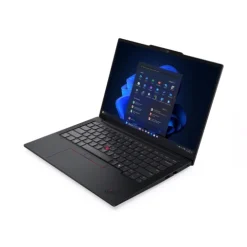 Alternative view of Lenovo ThinkPad E14 Gen 7 14.0" WUXGA Laptop (Intel Core Ultra 7 258V, 32GB DDR5, 512GB SSD, Intel Arc 140V, No OS, Arabic Keyboard) w/ Topload Case - Black