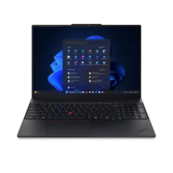 Lenovo ThinkPad E16 Gen 3 16.0" WUXGA Laptop (Intel Core Ultra 5 226V, 16GB DDR5, 512GB SSD, Intel Arc 130V, No OS, Arabic Keyboard) w/ Topload Case - Black