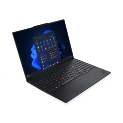 Alternative view of Lenovo ThinkPad E16 Gen 3 16.0" WUXGA Laptop (Intel Core Ultra 5 226V, 16GB DDR5, 512GB SSD, Intel Arc 130V, No OS, Arabic Keyboard) w/ Topload Case - Black