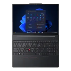 Alternative view of Lenovo ThinkPad E16 Gen 3 16.0" WUXGA Laptop (Intel Core Ultra 7 256V, 16GB DDR5, 512GB SSD, Intel Arc 140V, No OS, Arabic Keyboard) w/ Topload Case - Black