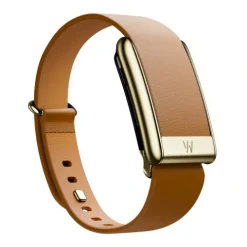 WHOOP 5.0 LEATHERLUXE Genuine Italian Leather Camel | Gold, Size S, 14mm