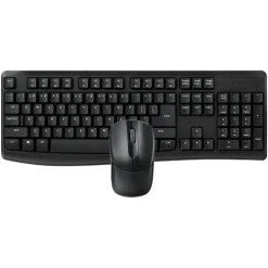 Rapoo X1800Pro Wireless Optical Mouse & Keyboard Combo (Arabic/English, Black)