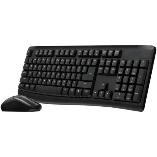 Rapoo X1800Pro Wireless Optical Mouse & Keyboard Combo (Arabic/English, Black) 4 Rapoo X1800Pro Wireless Optical Mouse & Keyboard Combo (Arabic/English, Black) - Image 4