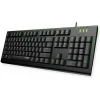 Rapoo NK1900 Wired USB Keyboard (Arabic/English, Spill-Resistant, Black) 4 12387 2