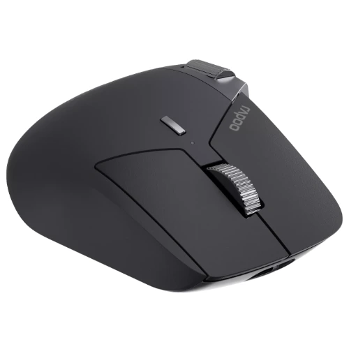 Rapoo MT760L Multi-Mode Wireless Ergonomic Mouse (Rechargeable, Light Black) 3 Rapoo MT760L Multi-Mode Wireless Ergonomic Mouse (Rechargeable, Light Black) - Image 3