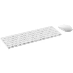 Alternative view of Rapoo 9320M Multi-Mode Wireless Optical Mouse & Keyboard Combo (Arabic/English, White)