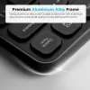 Rapoo E9050L Multi-Mode Ultra-Slim Wireless Keyboard (Arabic/English, Rechargeable, Dark) 5 13006 3