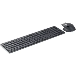 Alternative view of Rapoo 9560M Multi-Mode Wireless Keyboard & Optical Mouse Combo (Arabic/English, Dark Grey)