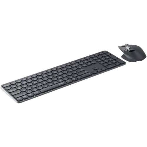 Rapoo 9560M Multi-Mode Wireless Keyboard & Optical Mouse Combo (Arabic/English, Dark Grey) 2 Rapoo 9560M Multi-Mode Wireless Keyboard & Optical Mouse Combo (Arabic/English, Dark Grey) - Image 2