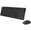 Rapoo 8210M Multi-Mode Wireless Optical Mouse & Keyboard Combo (Arabic/English, Black) 3 14206 2
